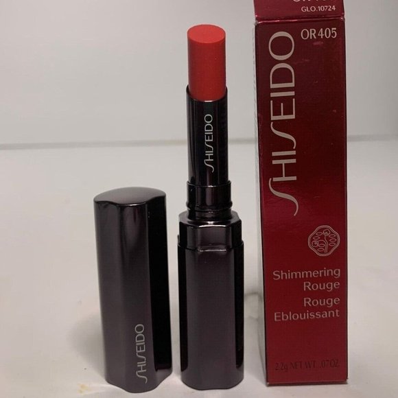 Shiseido Other - SHISEIDO Shimmering Rouge OR405 Lipstick .07 0z Boxed, NEW